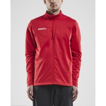 Craft Sport-Trainingsjacke Squad - ohne Seitentaschen, bequeme und funktionell - rot Herren